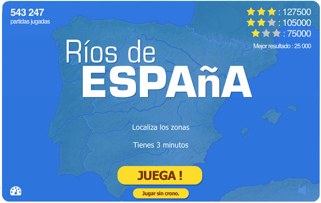 Juego ríos